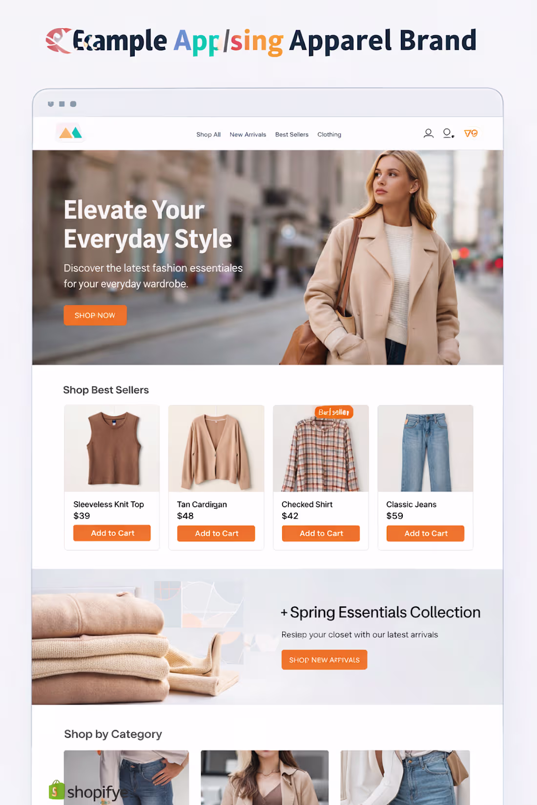 Cover image for I created this Shopify homepage