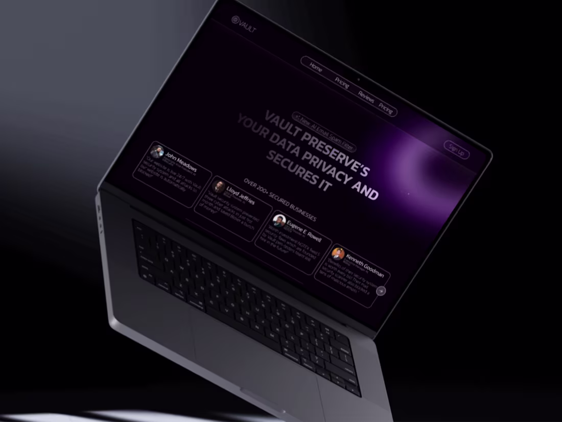 Cover image for Vault - My Webflow Template