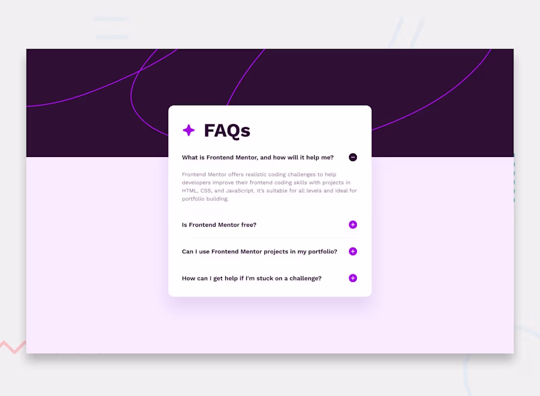 Cover image for FAQ Accordion