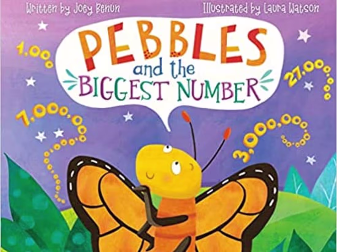 Cover image for Pebbles and the Biggest Number