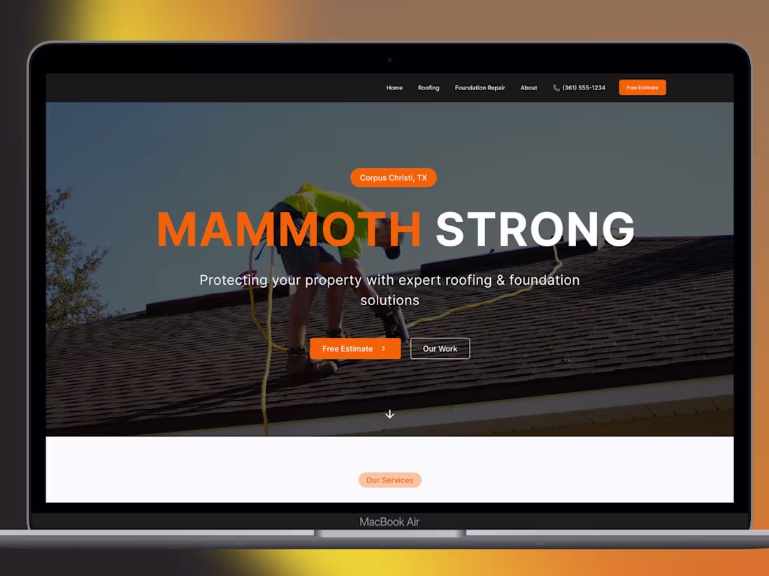 Cover image for Mammoth Construction