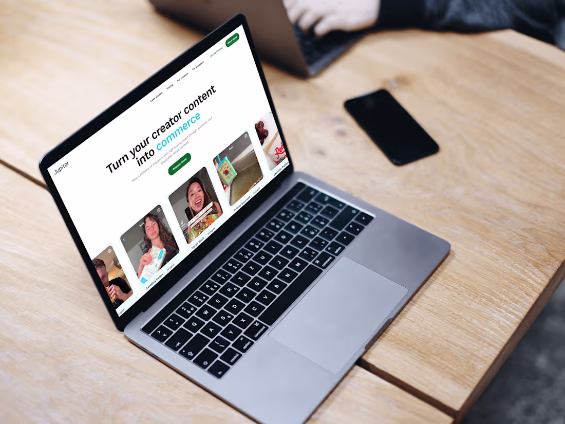 Cover image for Jupiter UI/UX Redesign and Webflow Development