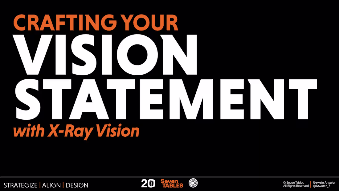 Cover image for The Purpose and Power of a Vision Statement Slide Deck Here'...