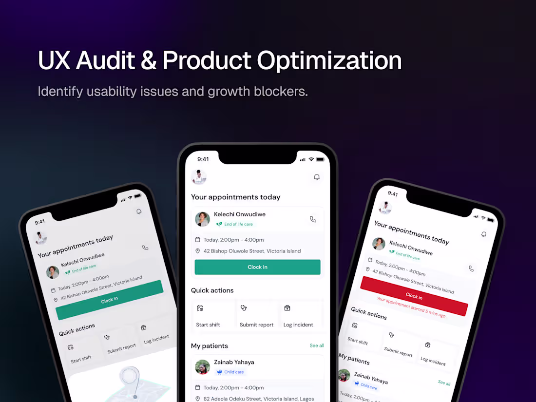 Cover image for UX Audit & Product Optimization