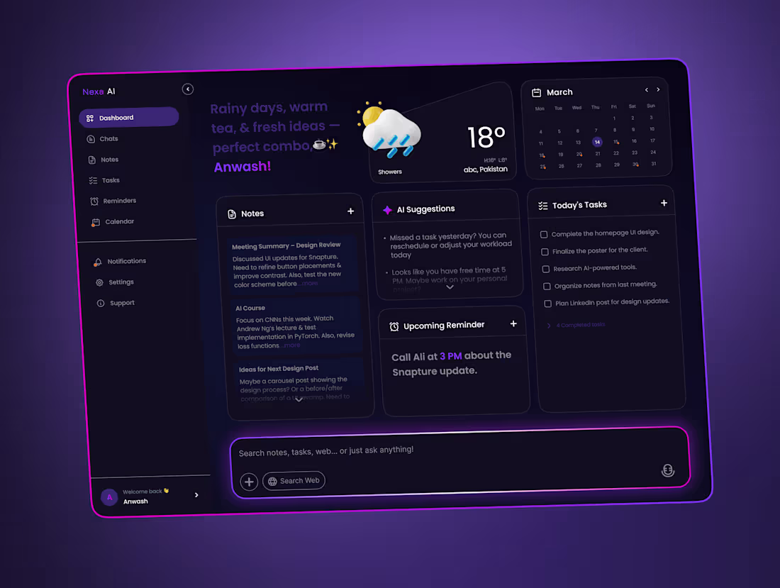 Cover image for A personalized AI-powered productivity assistant!