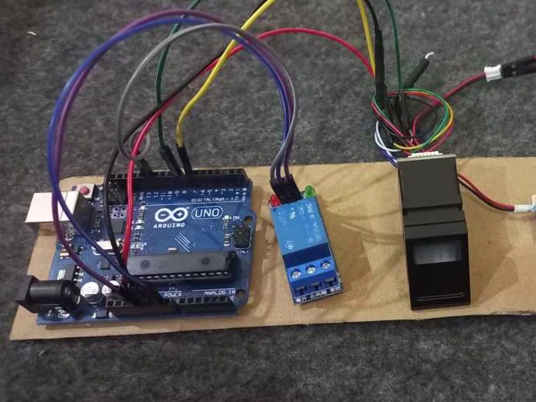 Cover image for Face + Fingerprint Door Unlock System