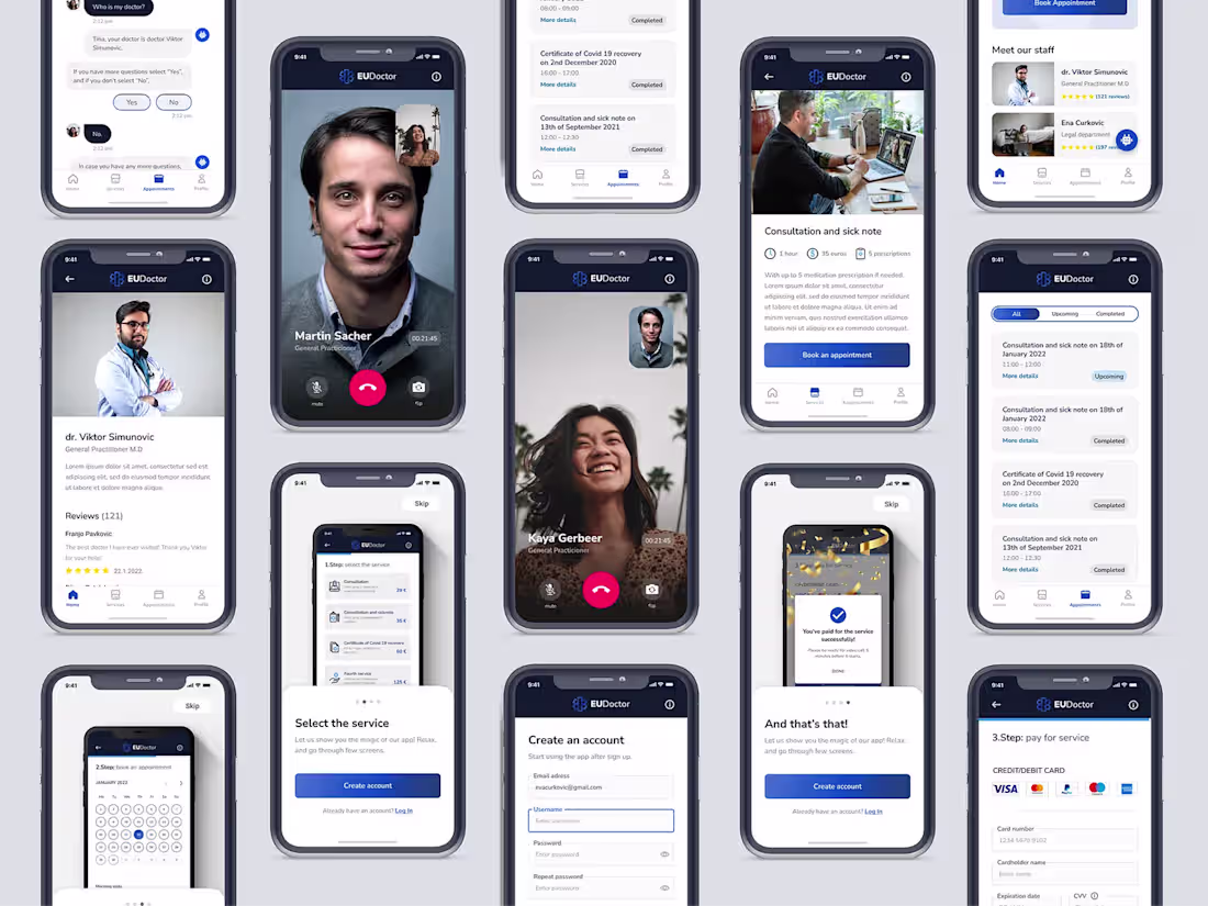 Cover image for Mobile App UX/UI Design