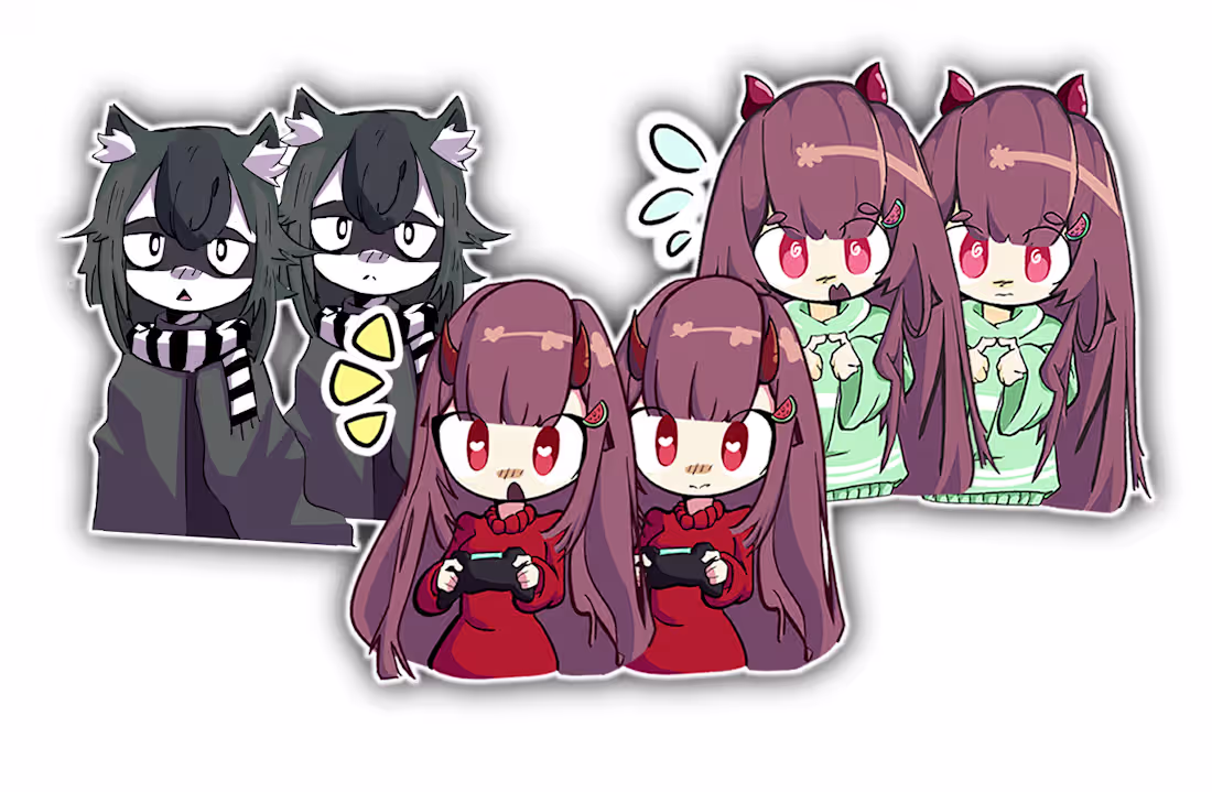 Cover image for Halfbody character sprites