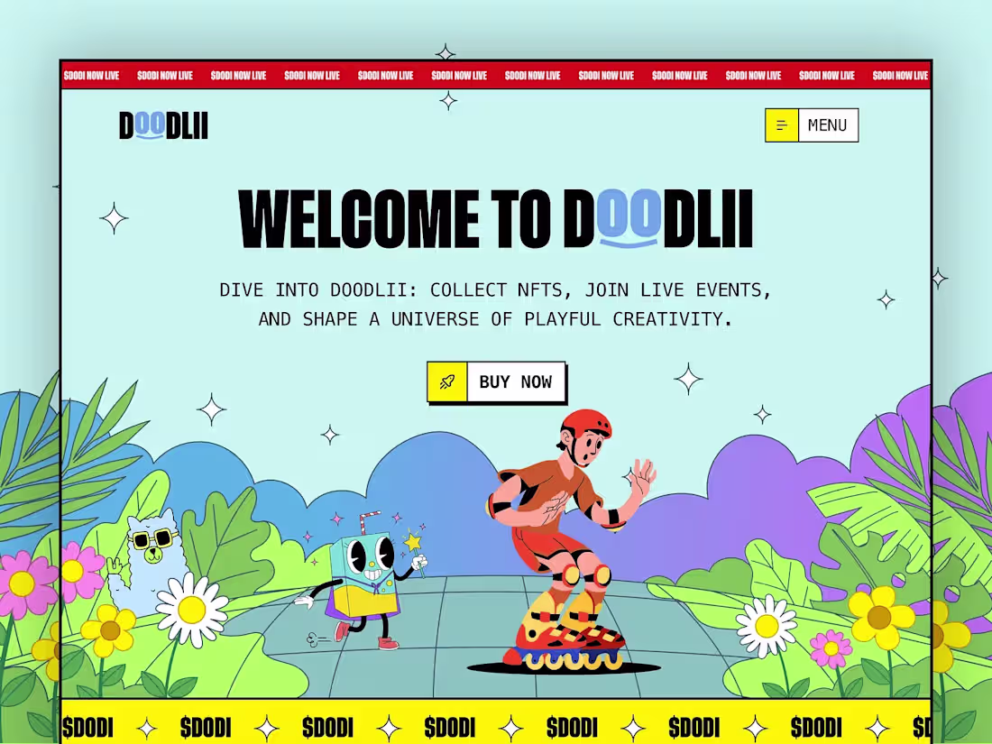 Cover image for Meme coin website