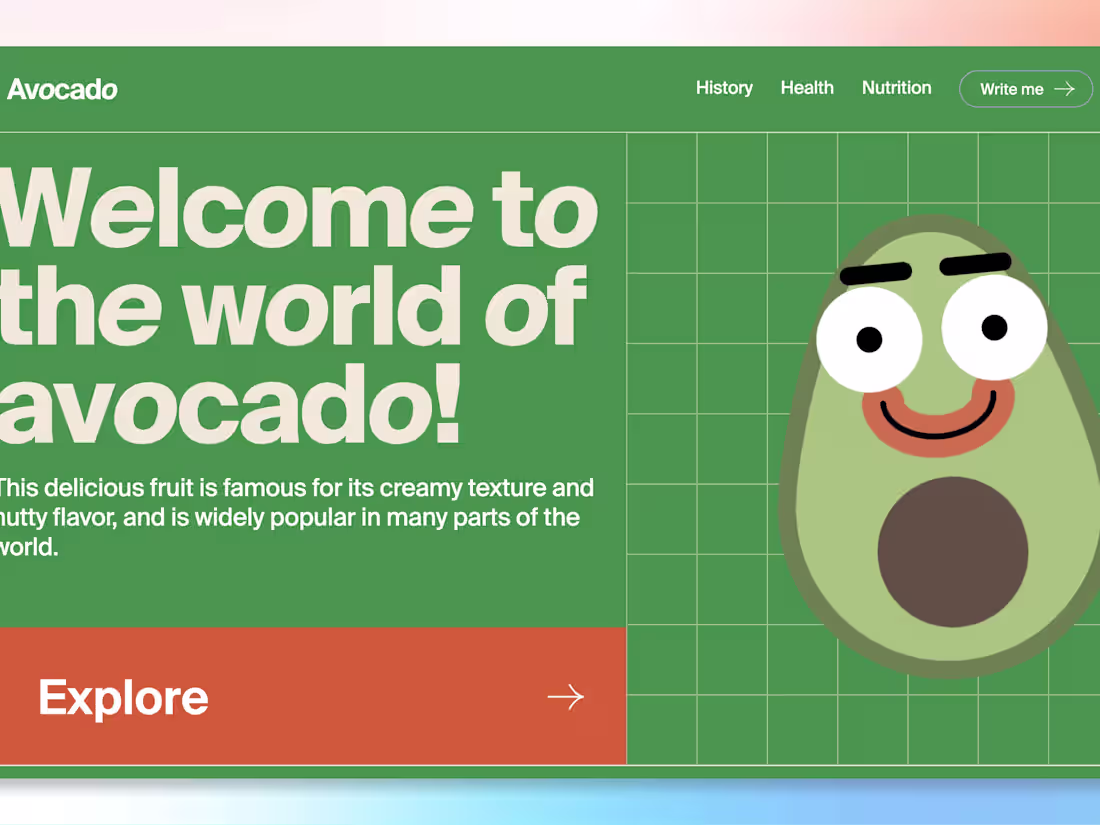 Cover image for Web design & web development landing page 