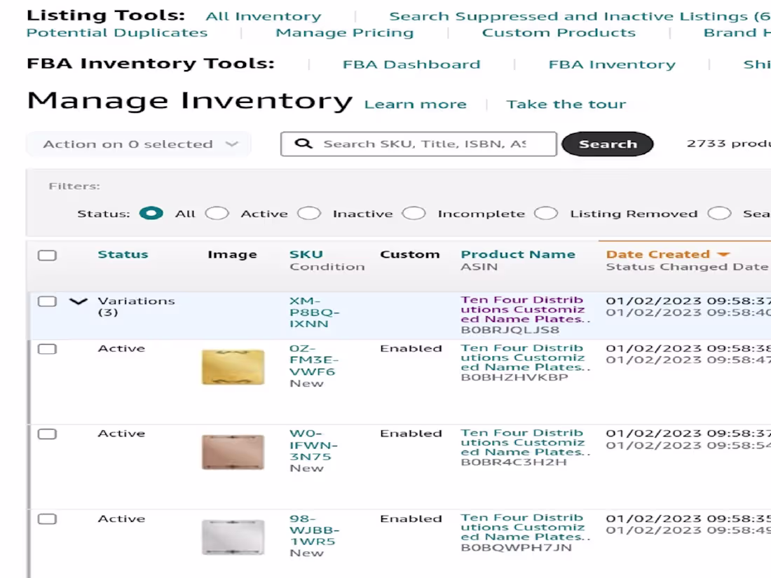 Cover image for Amazon Listing Creation with Variations and SEO content writing 