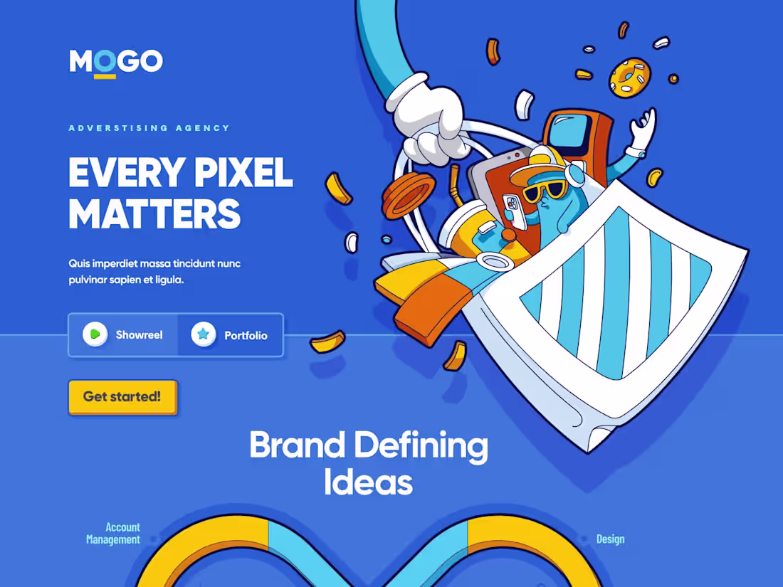 Cover image for Mogo: Advertising agency