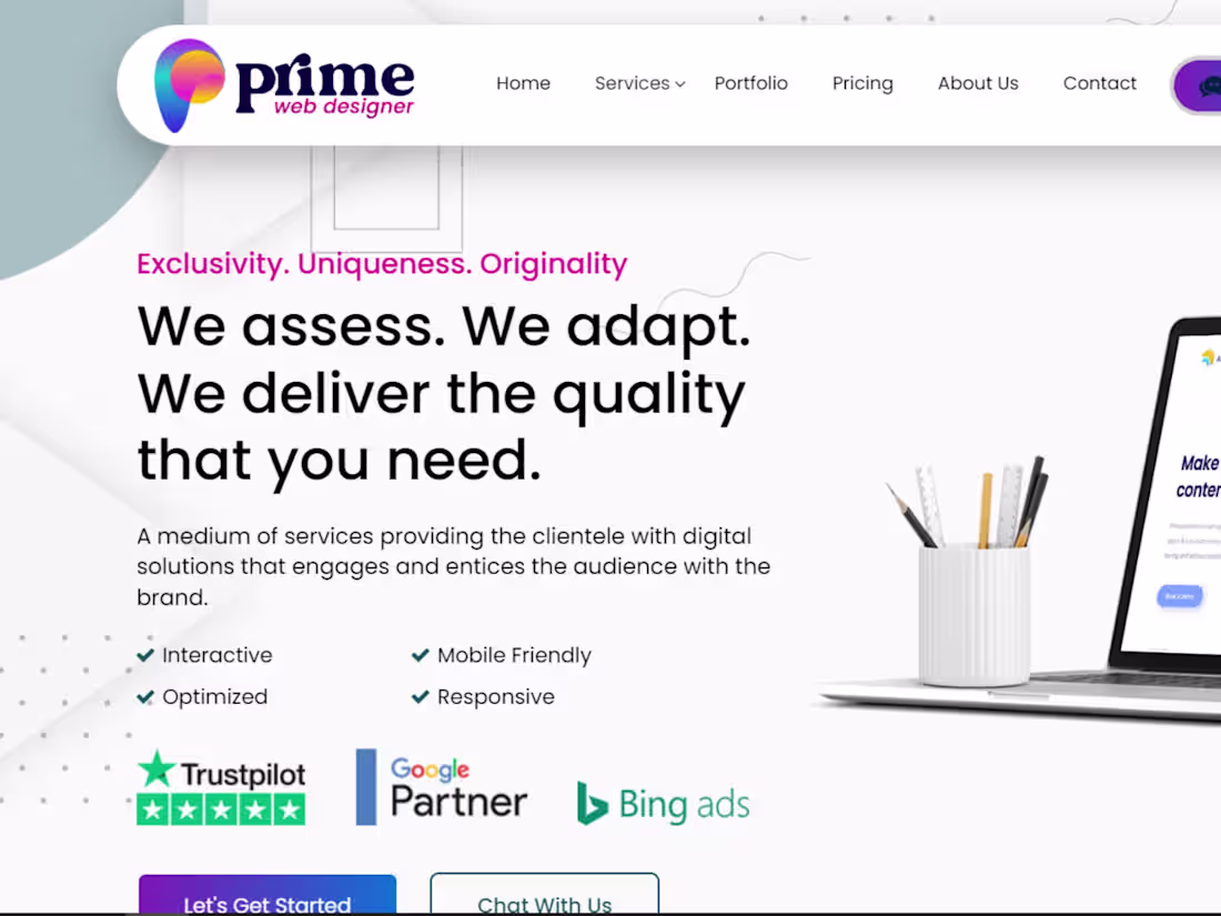 Cover image for Prime Web Designer: Brand Development