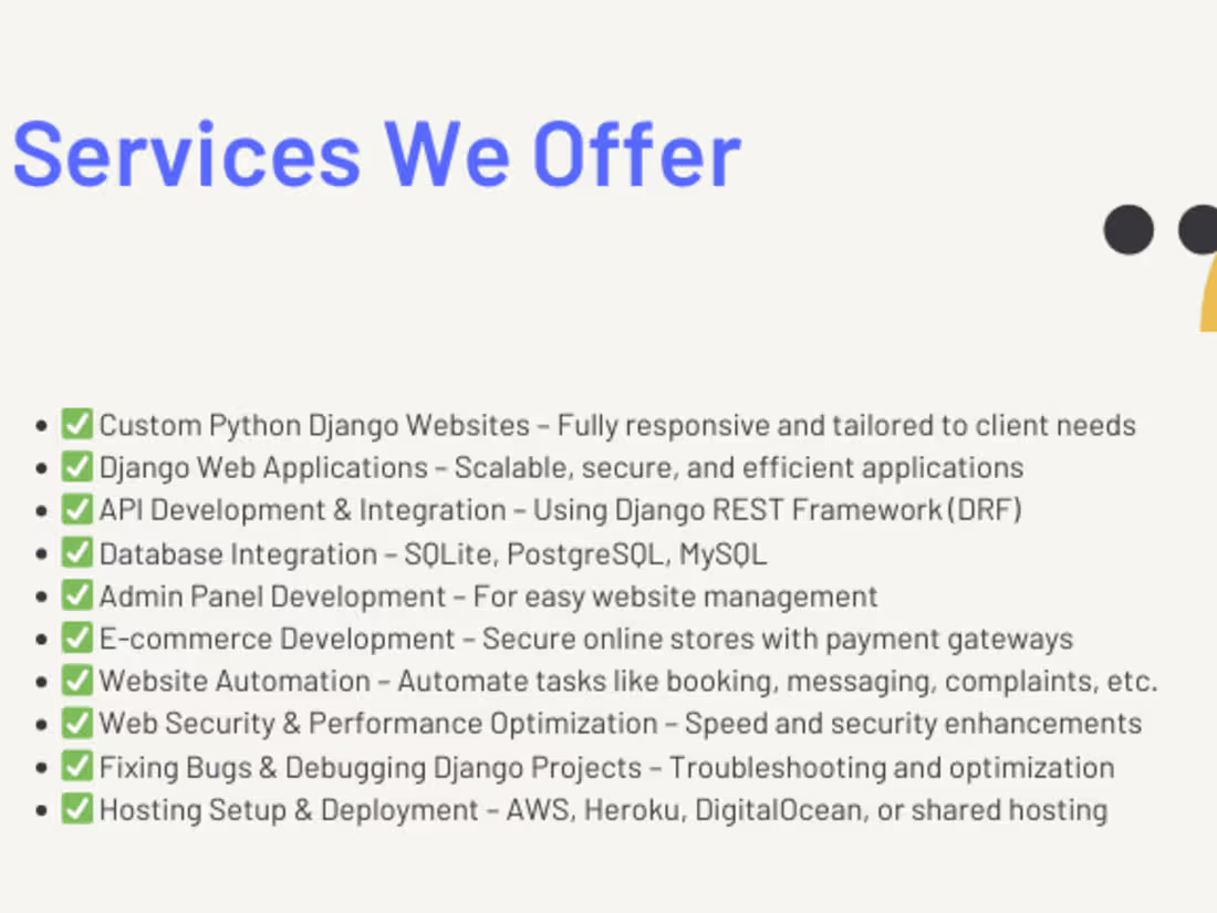 Cover image for Custom Web Applications with Django, React, and Python