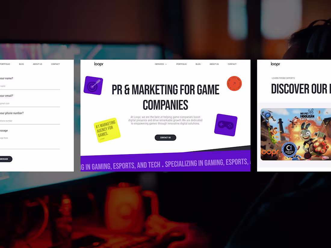 Cover image for Loopr - PR and Marketing for Game Company