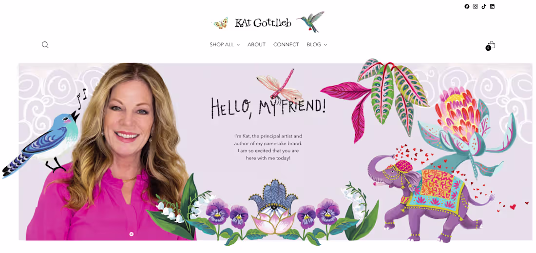 Cover image for Kat Gottlieb| Shopify Web Design