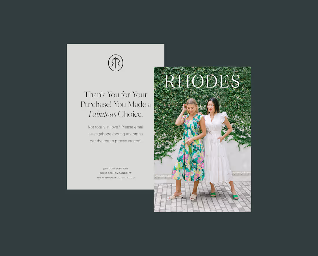 Cover image for Rhodes Boutique