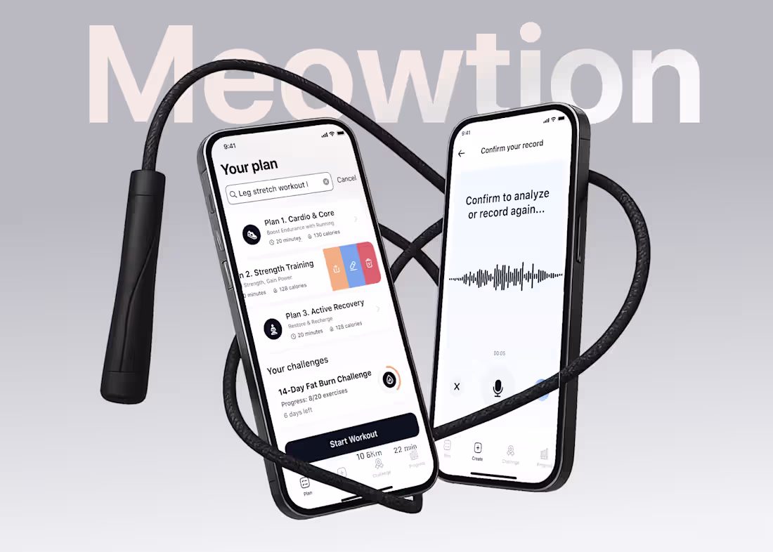 Cover image for AI Fitness app | UI/UX | Healthcare