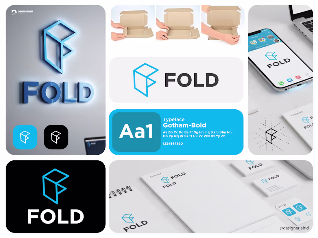 Cover image for Logo Explanation: FOLD The FOLD logo is built around the ide...