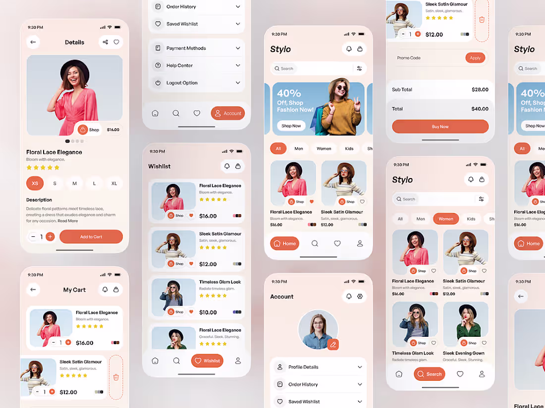 Cover image for E-commerce Mobile App | Modern Shopping Experience ✨ Style m...