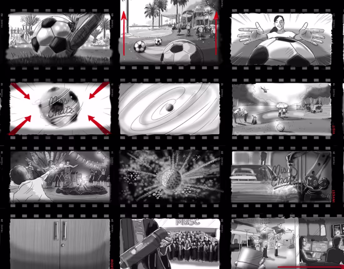 Cover image for King Abdullah Economic City Storyboard