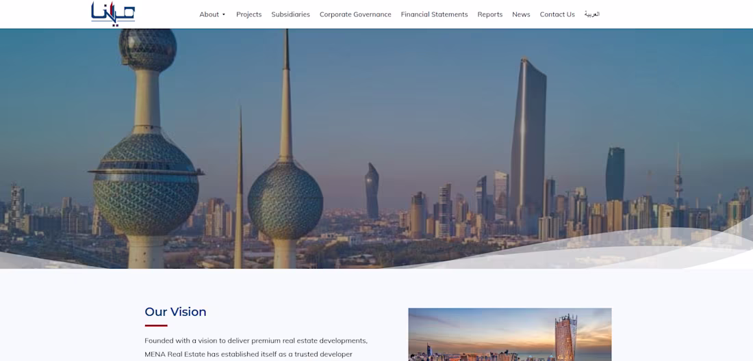 Cover image for Redesigned Website for Real Estate