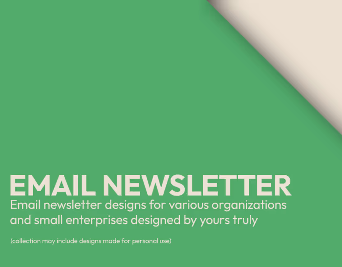 Cover image for Email Newsletter