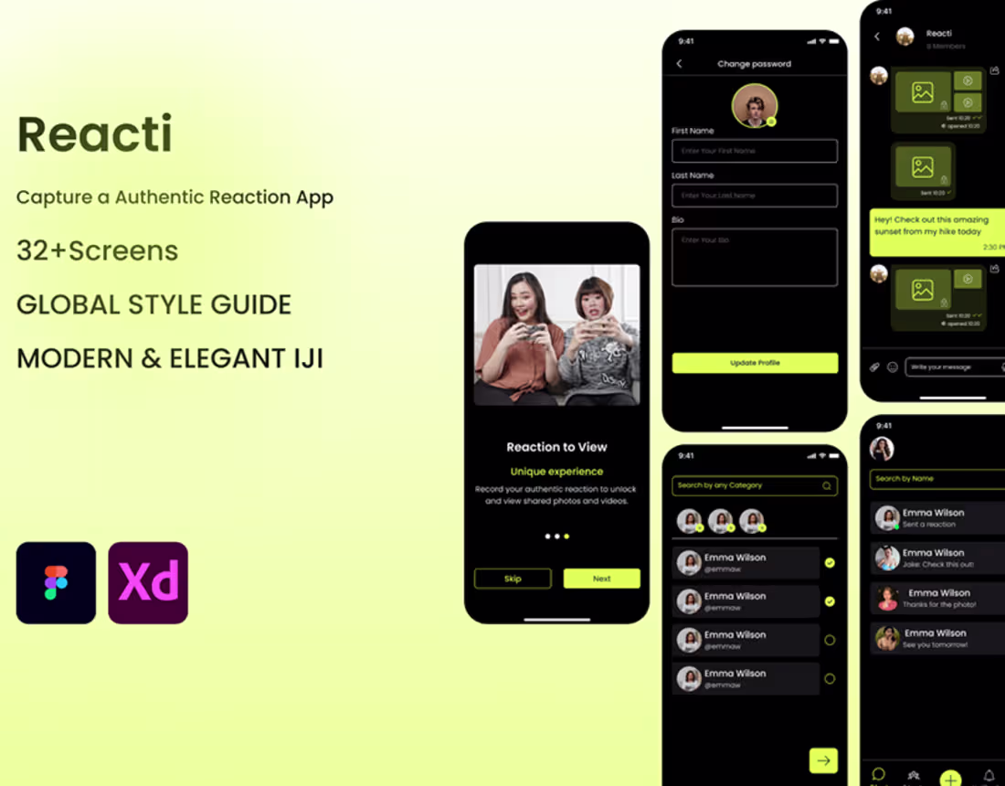 Cover image for Reactify – The Authentic Emotion Messaging App