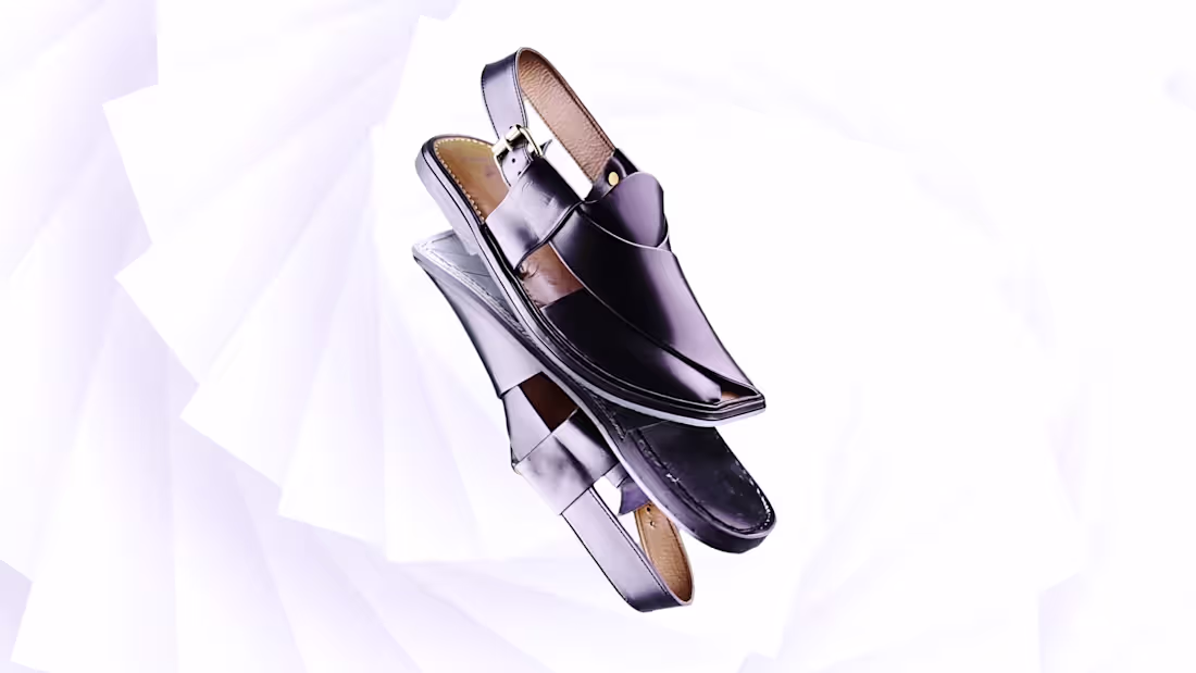 Cover image for Pakistani Peshawari Chappal (saply) Commercial