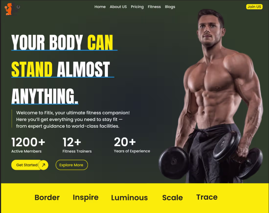 Cover image for Smart Gym Management App UI