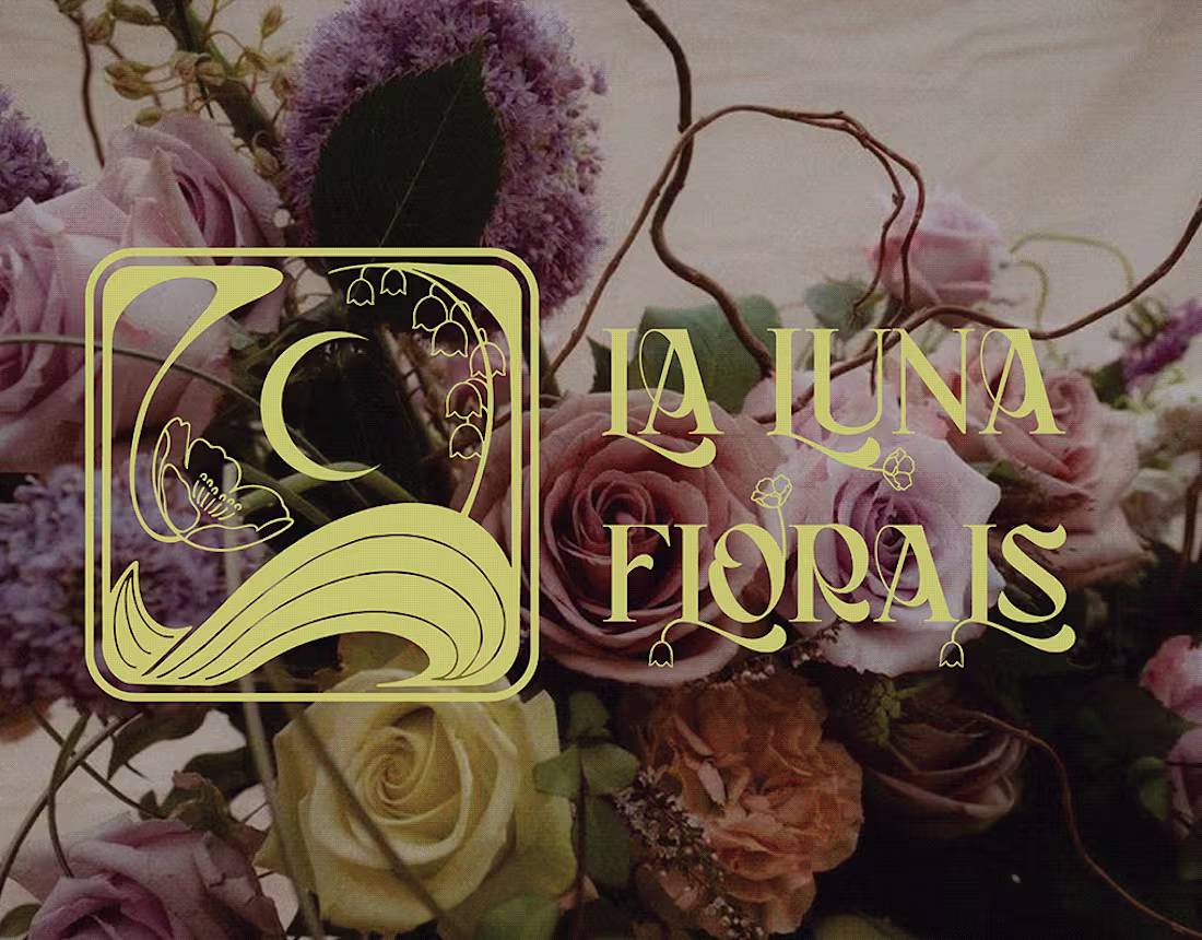 Cover image for La Luna Florals Rebranding