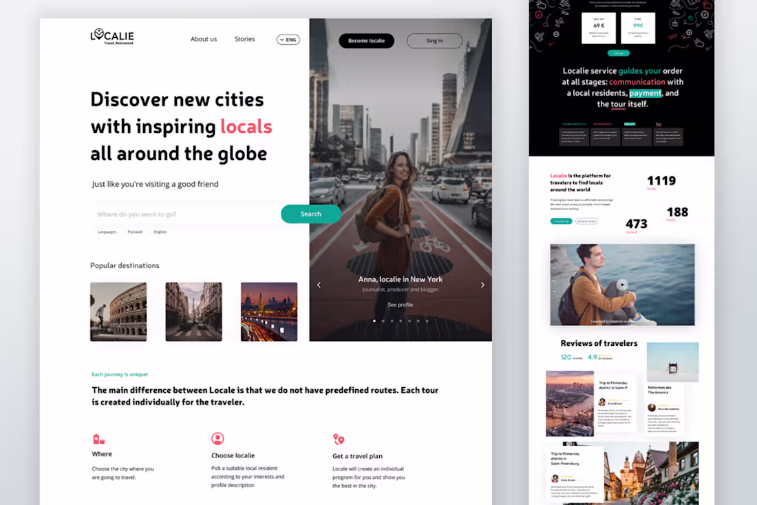 Cover image for Localie landing page