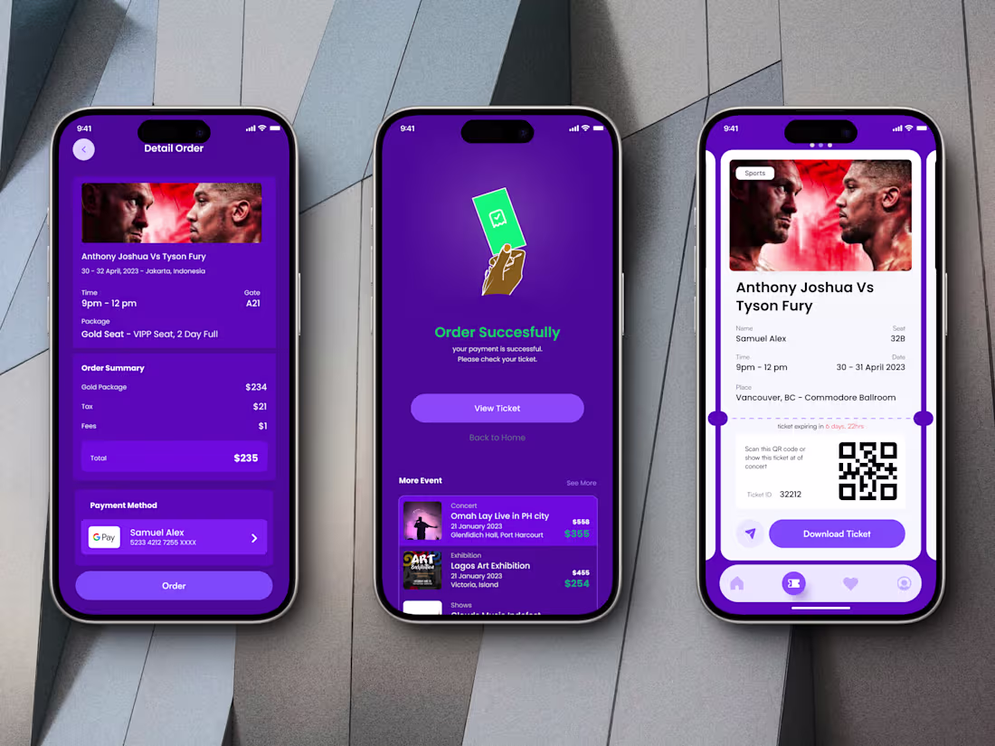 Cover image for Event Ticket App