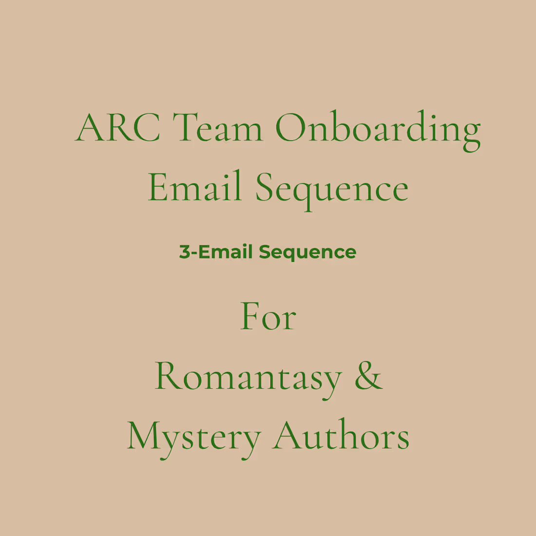 Cover image for ARC Team Onboarding Email Sequence 