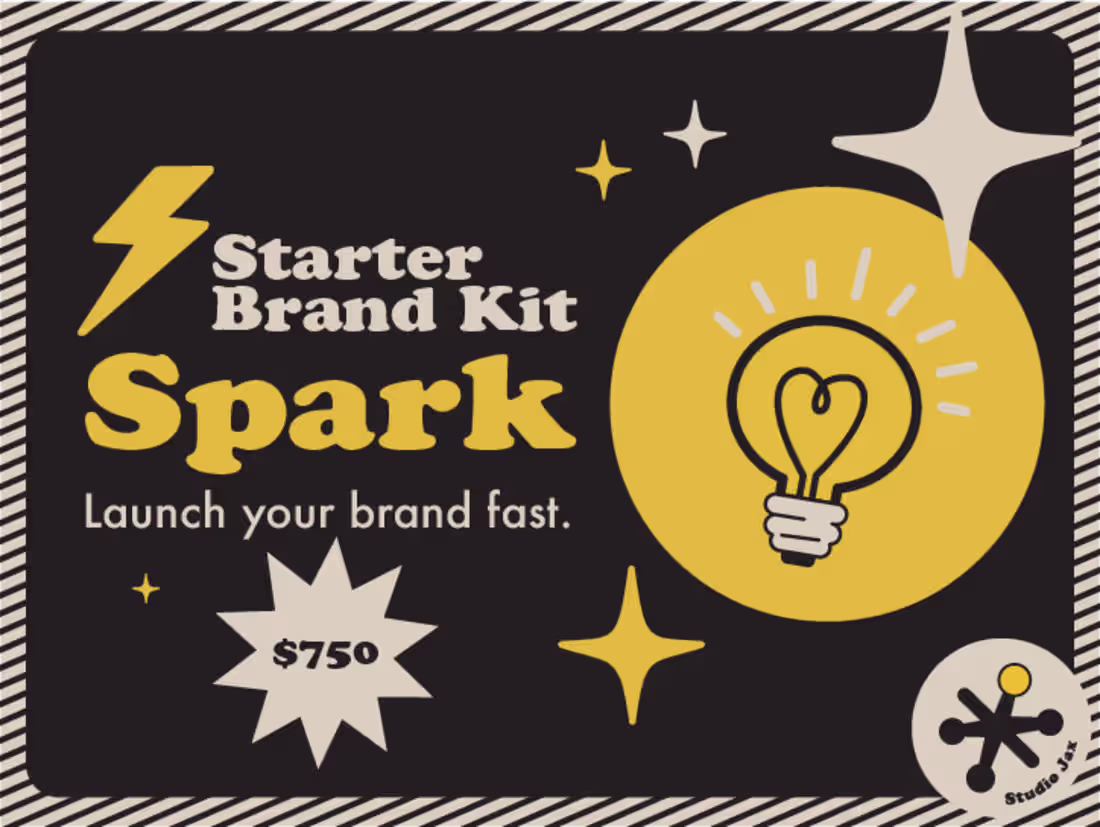 Cover image for ⚡ Starter Brand Kit — Spark