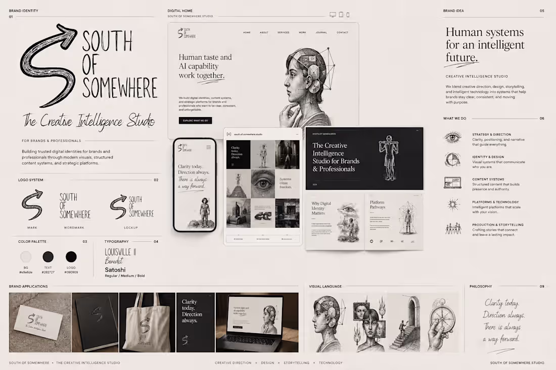Cover image for Built a visual identity system