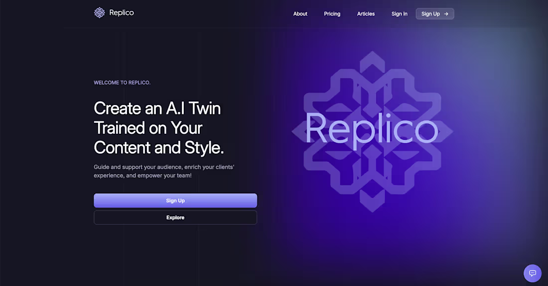Cover image for Replico.ai