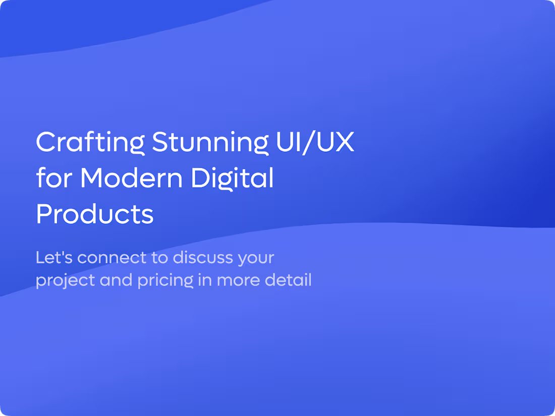 Cover image for Crafting Stunning UI/UX for Modern Digital Products