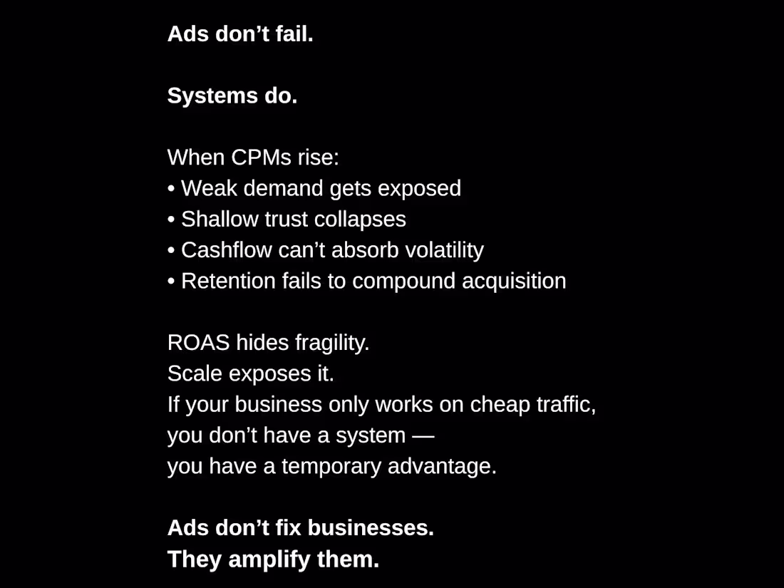 Cover image for Designing scalable acquisition systems for cold traffic. I d...