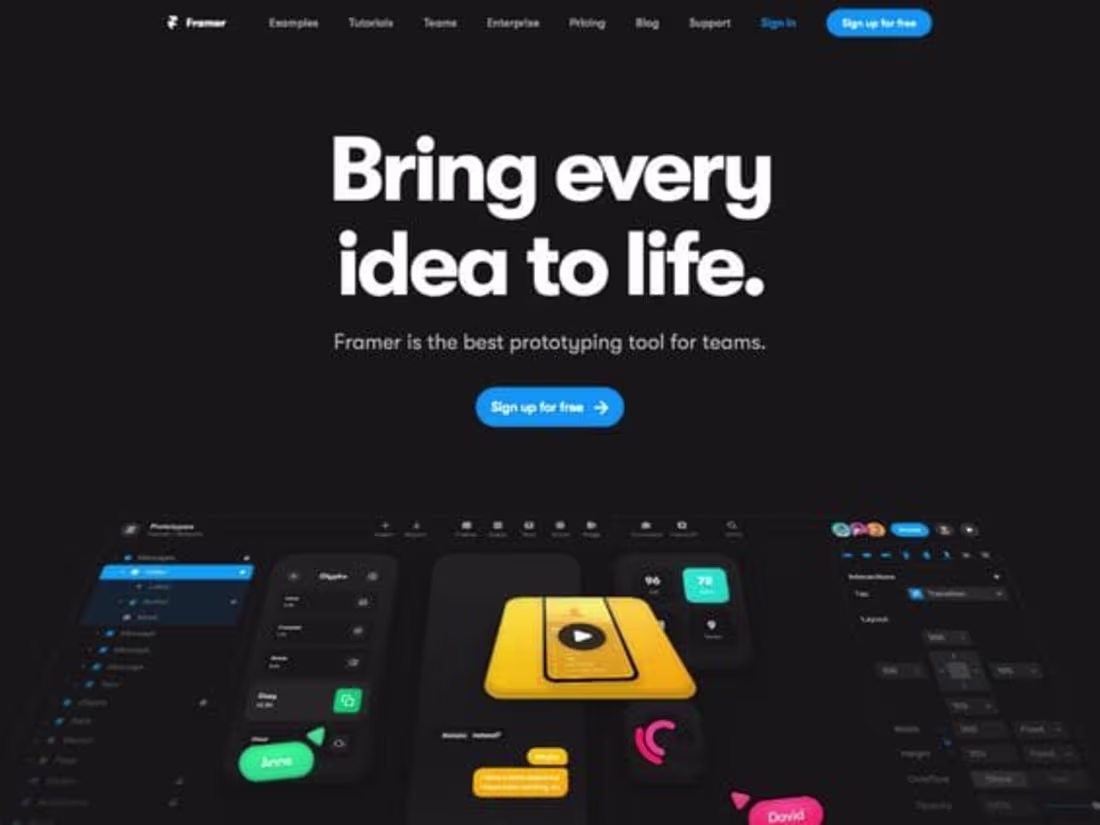 Cover image for Figma to Framer Landing Page✌️