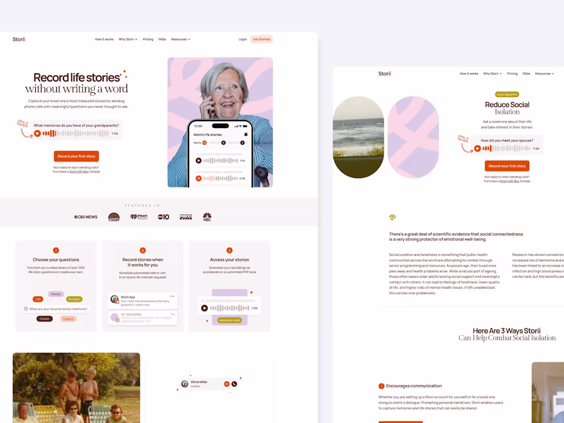 Cover image for Storii: Web Design, Conversions & Webflow Development