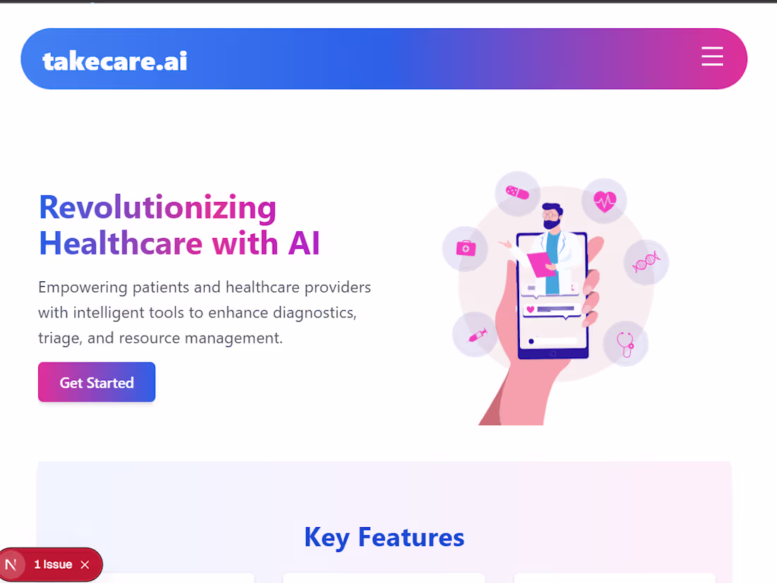 Cover image for Health Tech platform
