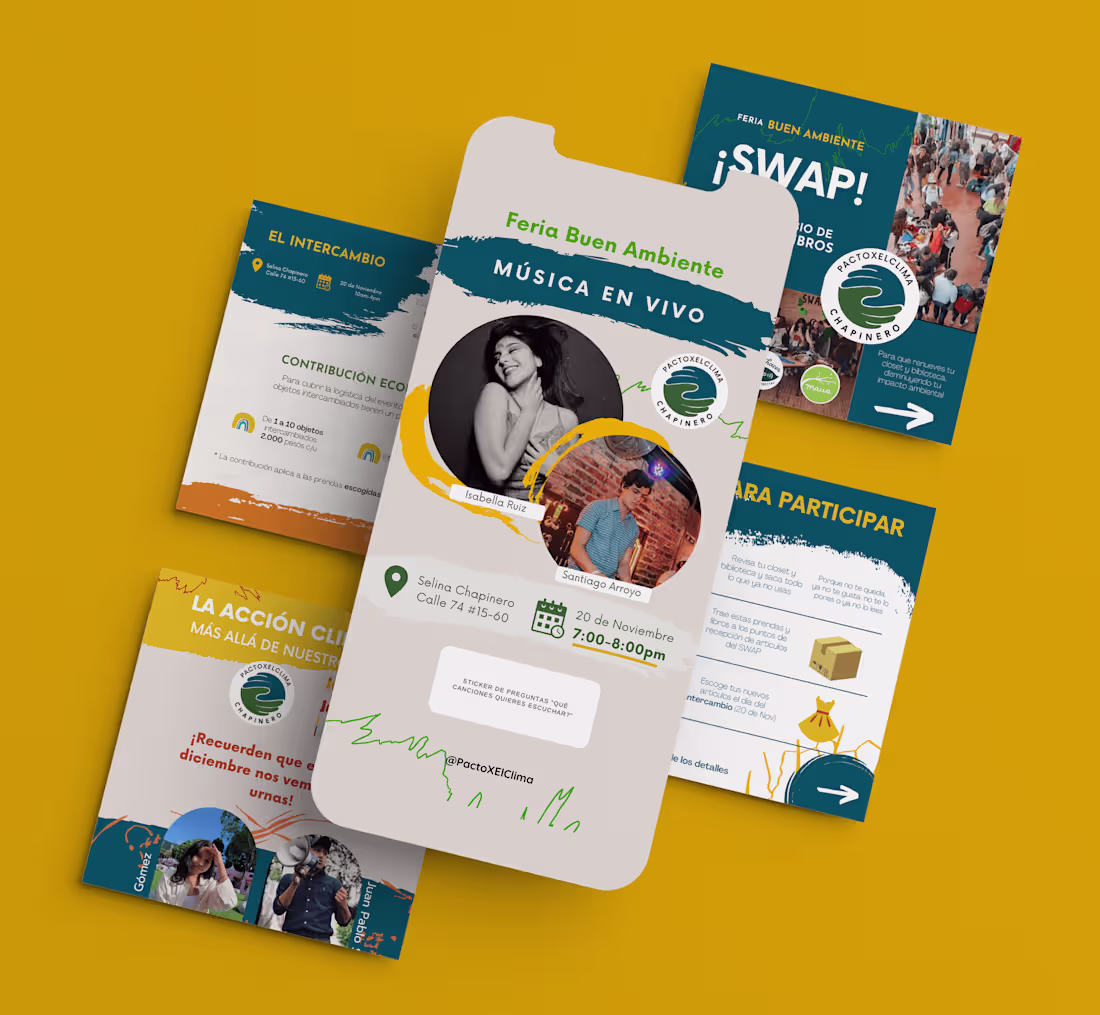 Cover image for Social Media Posts for Youth Political Campaign