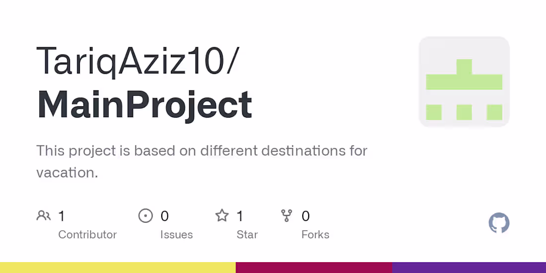 Cover image for TariqAziz10/MainProject