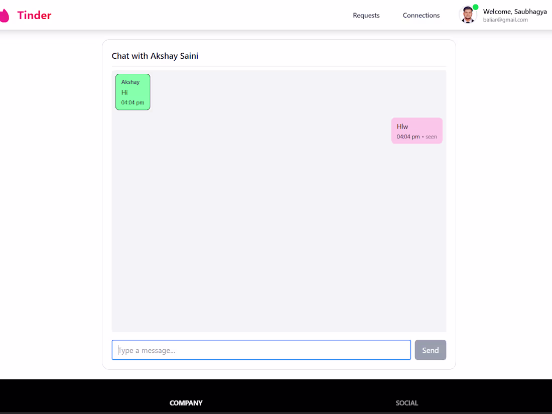 Cover image for Tinder - MERN Stack Development