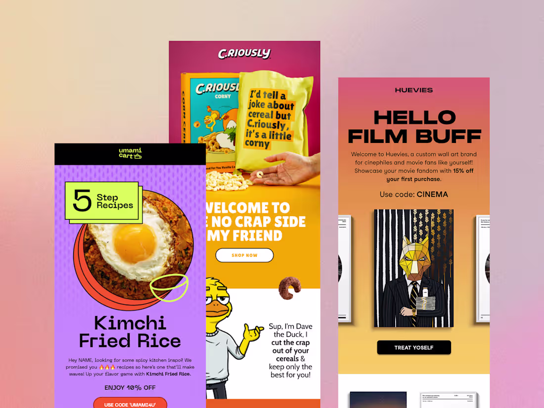 Cover image for Email Design (Expert in Klaviyo)