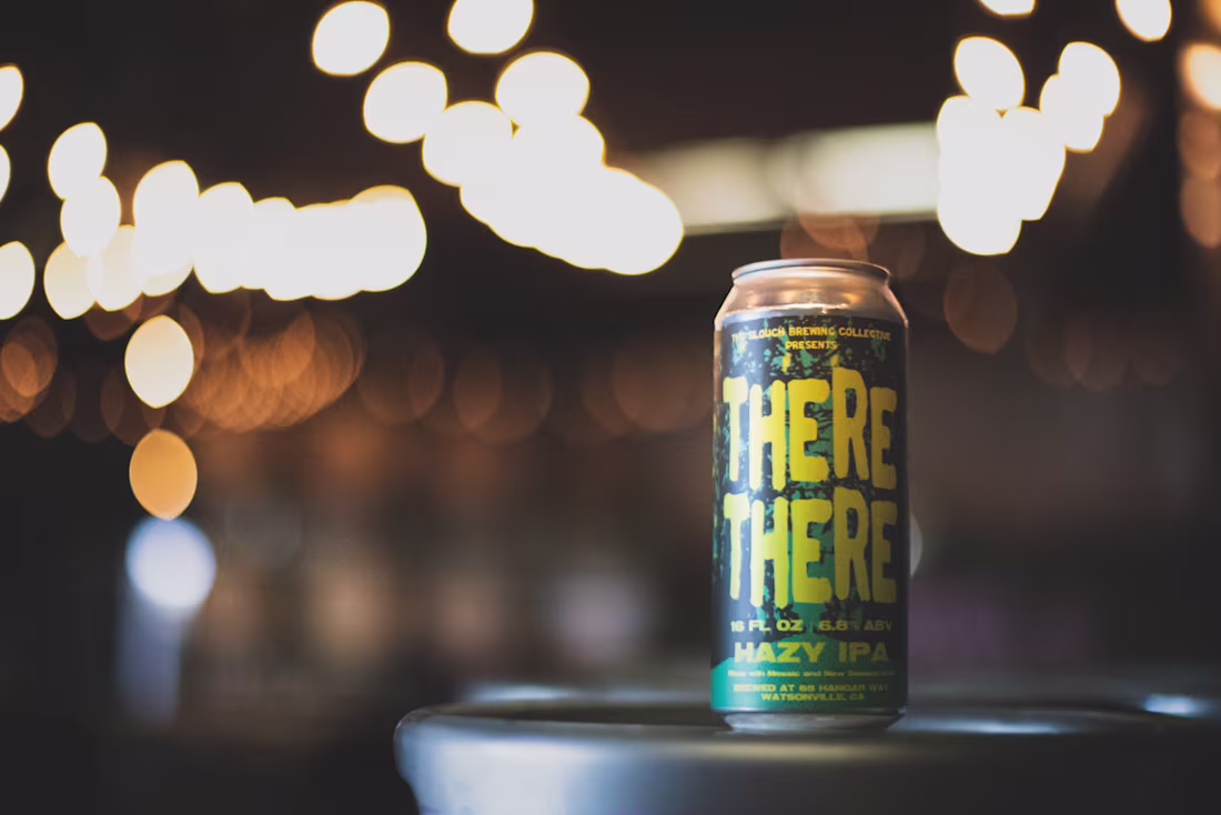 Cover image for There There Hazy IPA Label - The Slough :: Behance