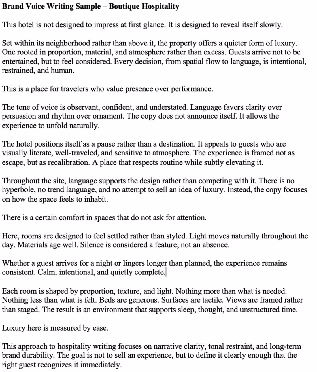 Cover image for Brand Voice Sample - 