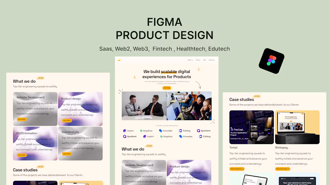 Cover image for Figma: Website User Interface 