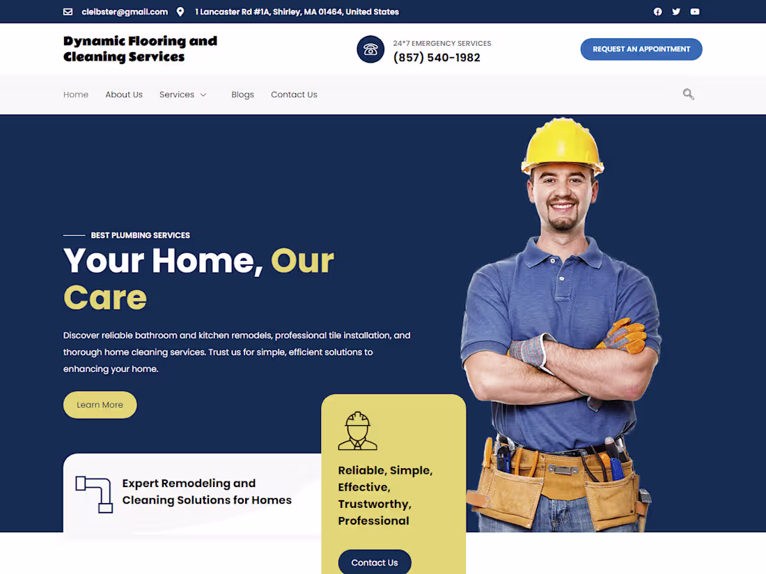 Cover image for Dynamic Flooring and Cleaning Services